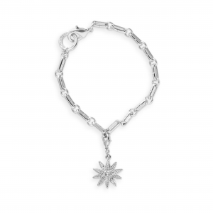 Charm bracelet with star