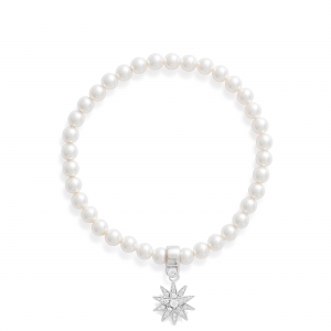 Bracelet with Star 925 Silber