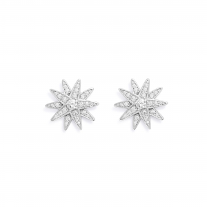 Sisi Star Stud Earrings - 1,0 cm star