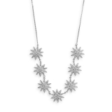 Diamond star choker necklace