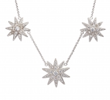 Necklace 3 Stars 925 silver